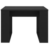 Table d'appoint Noir 50x50x35 cm Bois d’ingénierie