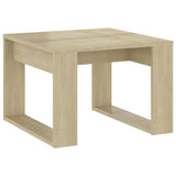 Table d'appoint Chêne sonoma 50x50x35 cm Bois d’ingénierie