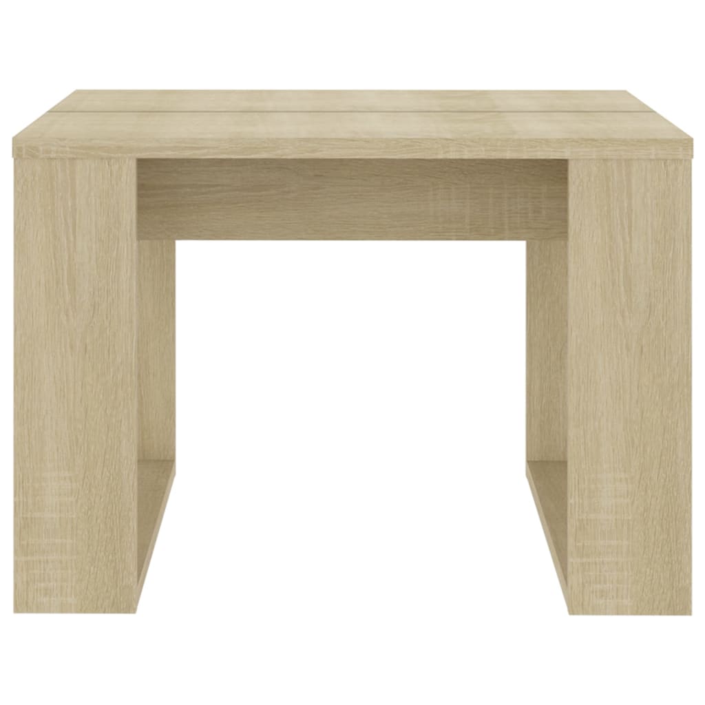 Table d'appoint Chêne sonoma 50x50x35 cm Bois d’ingénierie