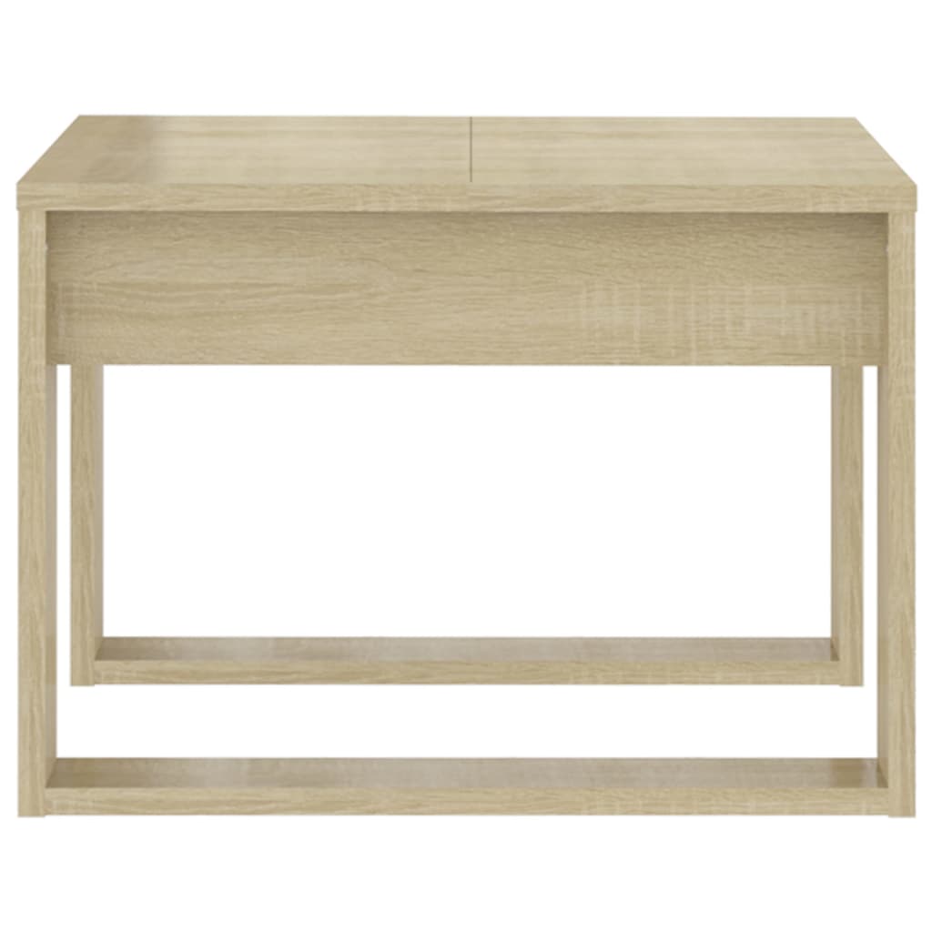 Table d'appoint Chêne sonoma 50x50x35 cm Bois d’ingénierie