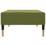 Repose-pied Vert clair 78x56x32 cm Velours