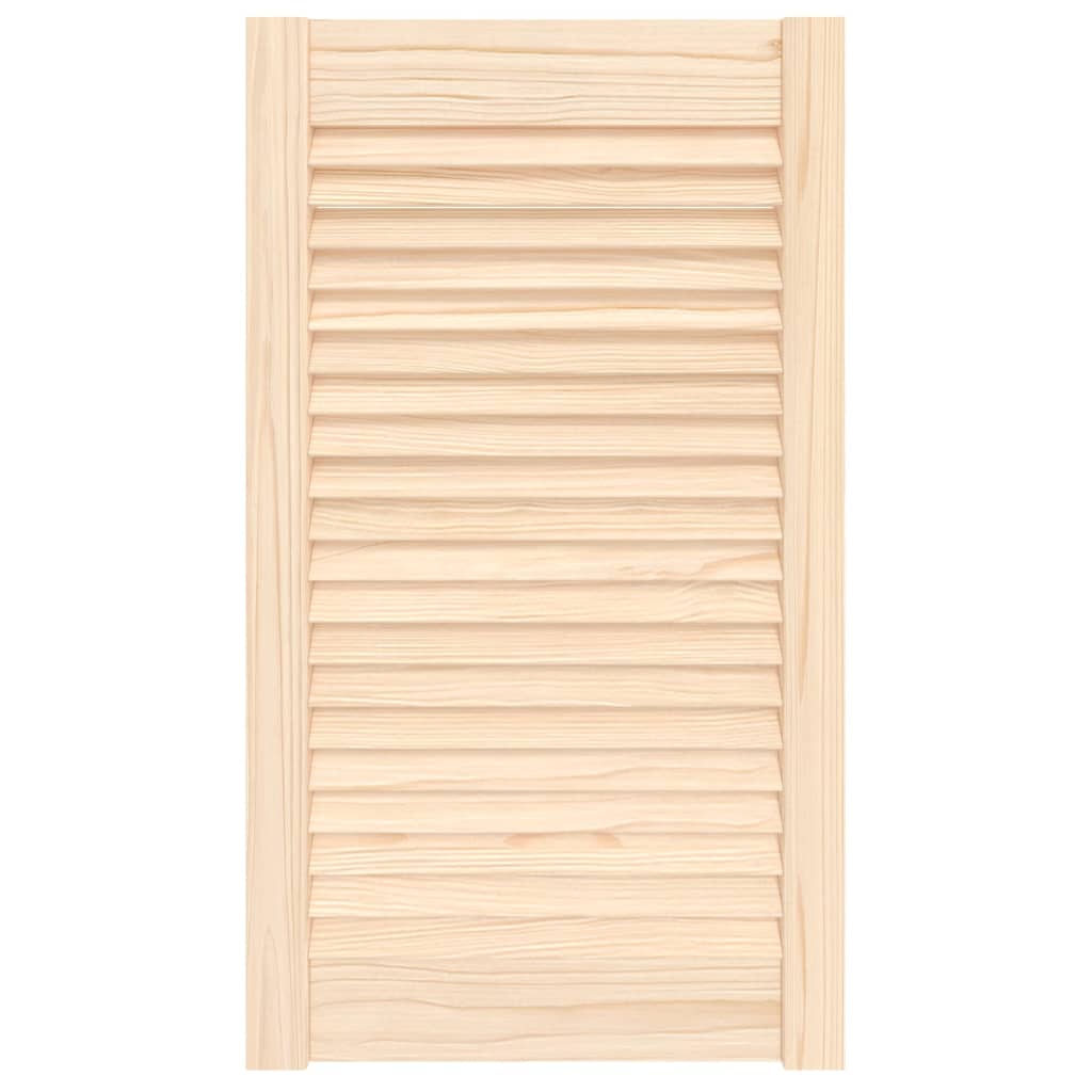 Porte d'armoire à persiennes 69x39,4 cm bois de pin massif