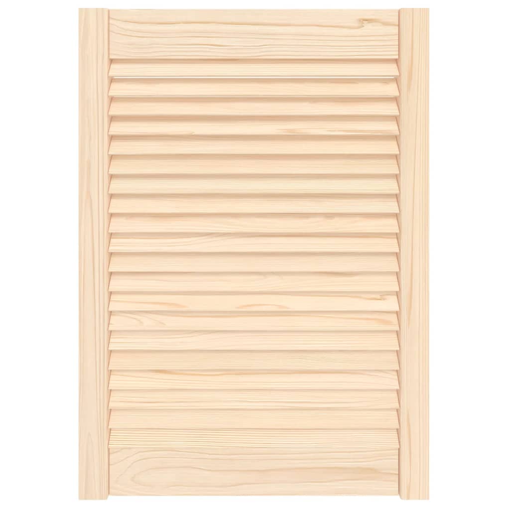 Porte d'armoire à persiennes 69x49,4 cm bois de pin massif