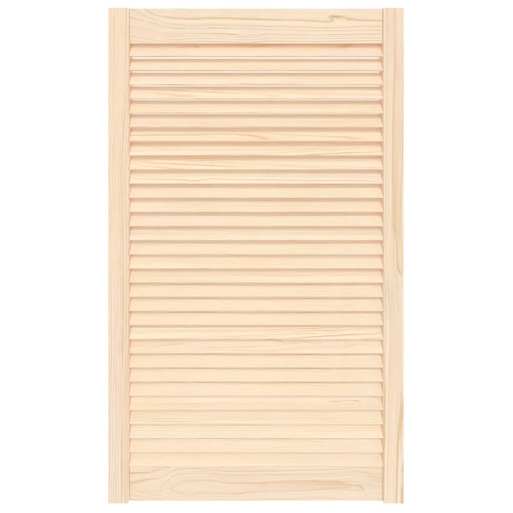 99.3x59.4 cm solid pine wood louvered cabinet door