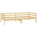 Day bed without mattress solid pine wood 90x200 cm