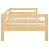 Day bed without mattress solid pine wood 90x200 cm