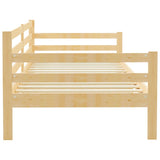 Lit de jour sans matelas bois de pin massif 90x200 cm