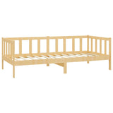 Day bed without mattress solid pine wood 90x200 cm