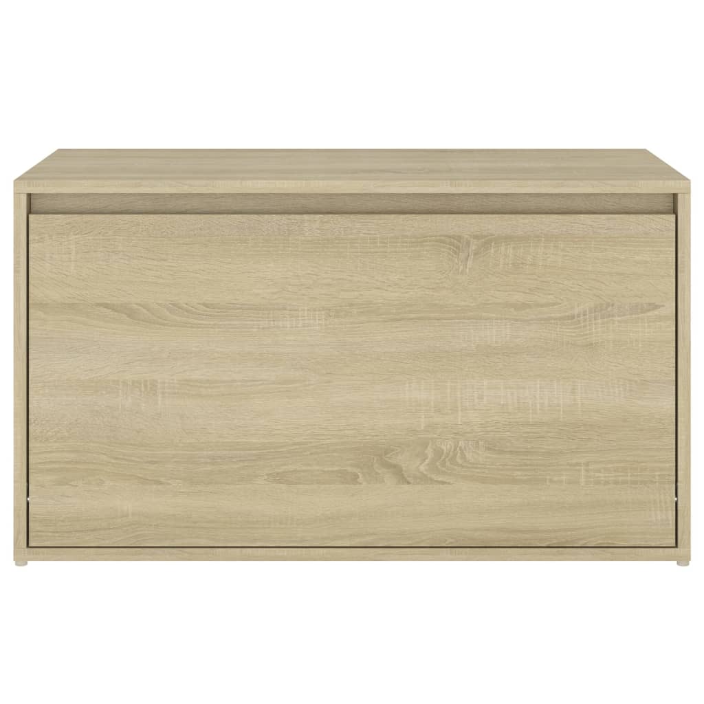 Banc d'entrée 80x40x45 cm Chêne sonoma Bois d'ingénierie