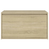 Banc d'entrée 80x40x45 cm Chêne sonoma Bois d'ingénierie