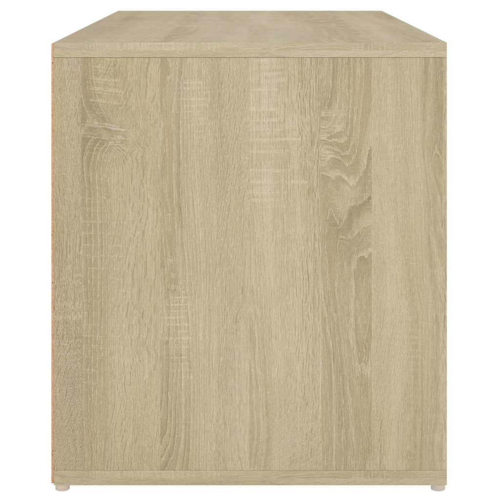 Banc d'entrée 80x40x45 cm Chêne sonoma Bois d'ingénierie