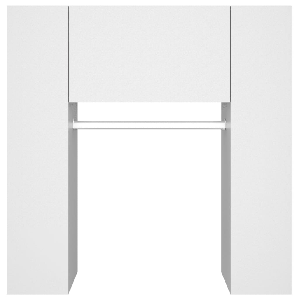 Armoire de couloir Blanc 97,5x37x99 cm Bois d'ingénierie