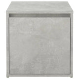 Concrete Grey Box Drawer 40.5x40x40 cm Engineered Wood