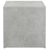 Concrete Grey Box Drawer 40.5x40x40 cm Engineered Wood