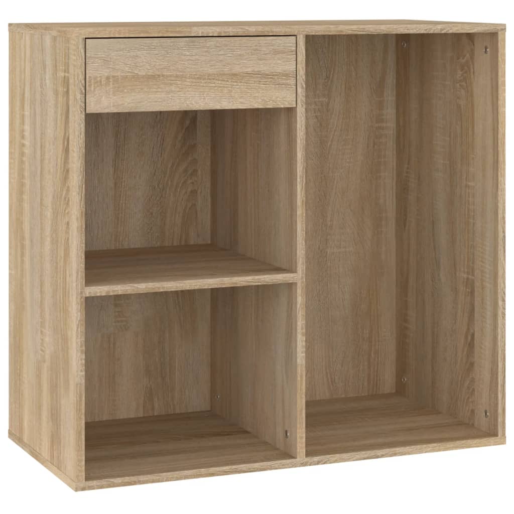 Armoire cosmétique Chêne sonoma 80x40x75 cm Bois d'ingénierie