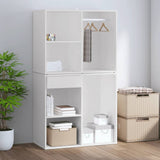 Armoire de dressing Blanc 80x40x65 cm Bois d'ingénierie