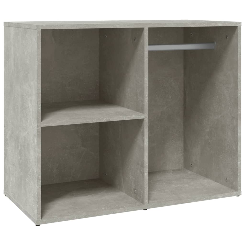 Concrete Grey Dressing Cabinet 80x40x65 cm Engineered Wood