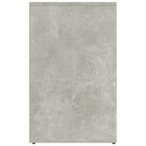 Armoire de dressing Gris béton 80x40x65 cm Bois d'ingénierie