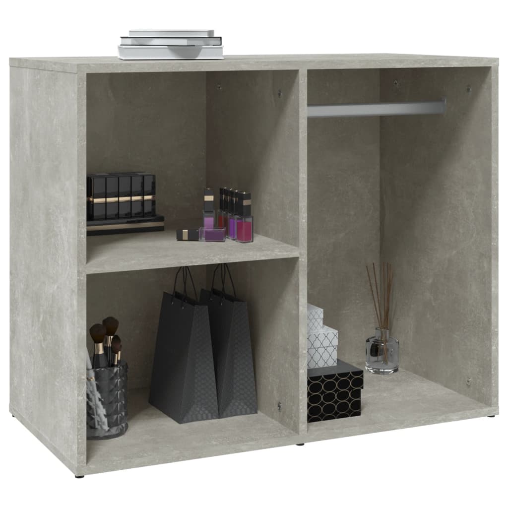 Concrete Grey Dressing Cabinet 80x40x65 cm Engineered Wood