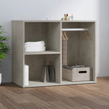 Concrete Grey Dressing Cabinet 80x40x65 cm Engineered Wood