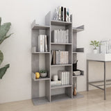 Concrete Grey Bookcase 86x25.5x140 cm Engineered Wood