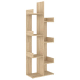 Sonoma Oak Bookcase 48x25.5x140 cm Engineered Wood