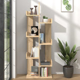 Sonoma Oak Bookcase 48x25.5x140 cm Engineered Wood