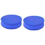 360-367cm Round Above Ground Pool Covers 2pcs