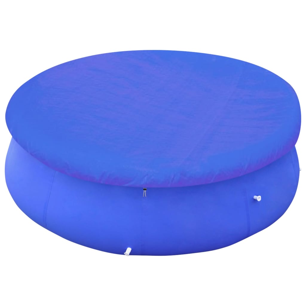 Couvertures de piscine 2 pcs PE Ronde 460 cm 90 g/m²