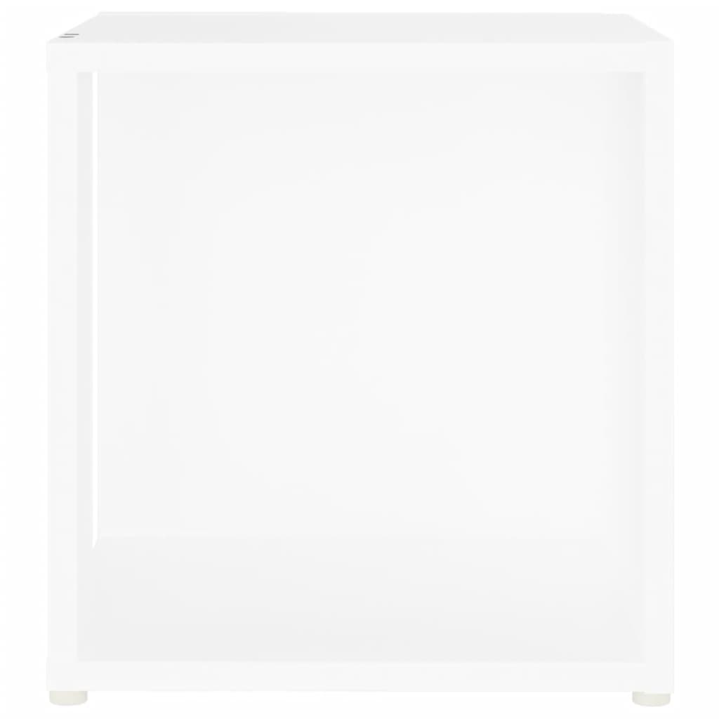 White side table 33x33x34.5 cm Chipboard