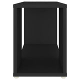 Meuble TV Noir 60x24x32 cm Bois d'ingénierie