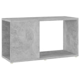 Meuble TV Gris béton 60x24x32 cm Bois d'ingénierie