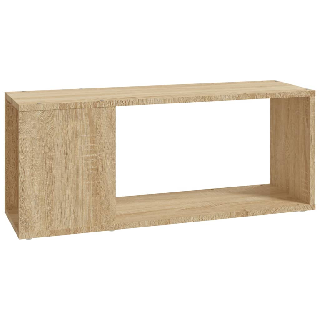 Meuble TV Chêne sonoma 80x24x32 cm Bois d'ingénierie