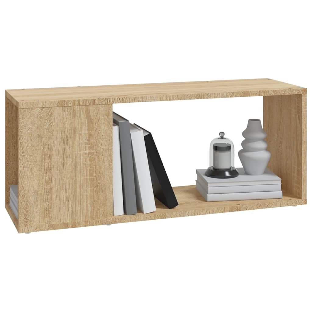 Meuble TV Chêne sonoma 80x24x32 cm Bois d'ingénierie