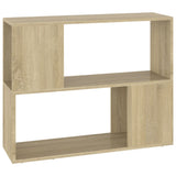 Meuble TV Chêne sonoma 80x24x63 cm Bois d'ingénierie