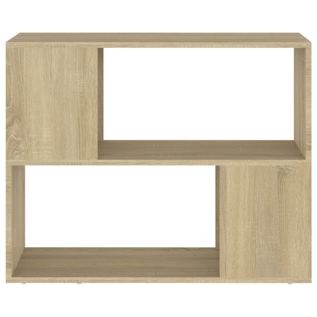 Meuble TV Chêne sonoma 80x24x63 cm Bois d'ingénierie