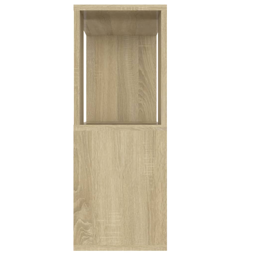 Meuble TV Chêne sonoma 80x24x63 cm Bois d'ingénierie