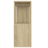 Meuble TV Chêne sonoma 80x24x63 cm Bois d'ingénierie