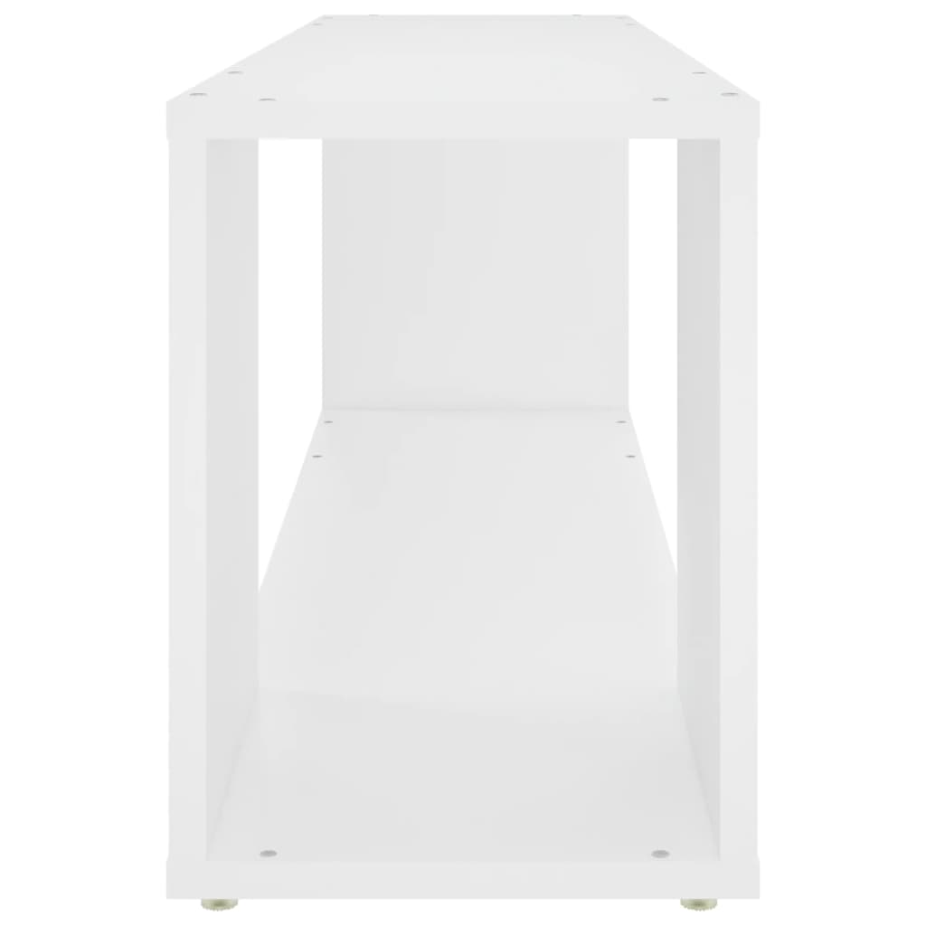 Meuble TV Blanc 100x24x32 cm Bois d'ingénierie