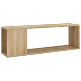 Meuble TV Chêne sonoma 100x24x32 cm Bois d'ingénierie