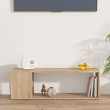 TV cabinet Sonoma oak 100x24x32 cm Engineered wood