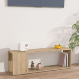 Meuble TV Chêne sonoma 100x24x32 cm Bois d'ingénierie