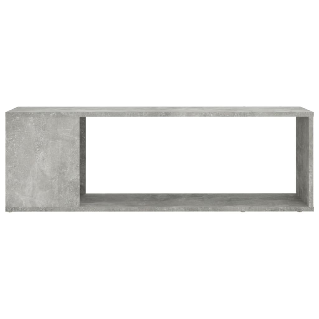 Concrete Grey TV Cabinet 100x24x32 cm Engineered Wood