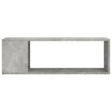 Meuble TV Gris béton 100x24x32 cm Bois d'ingénierie