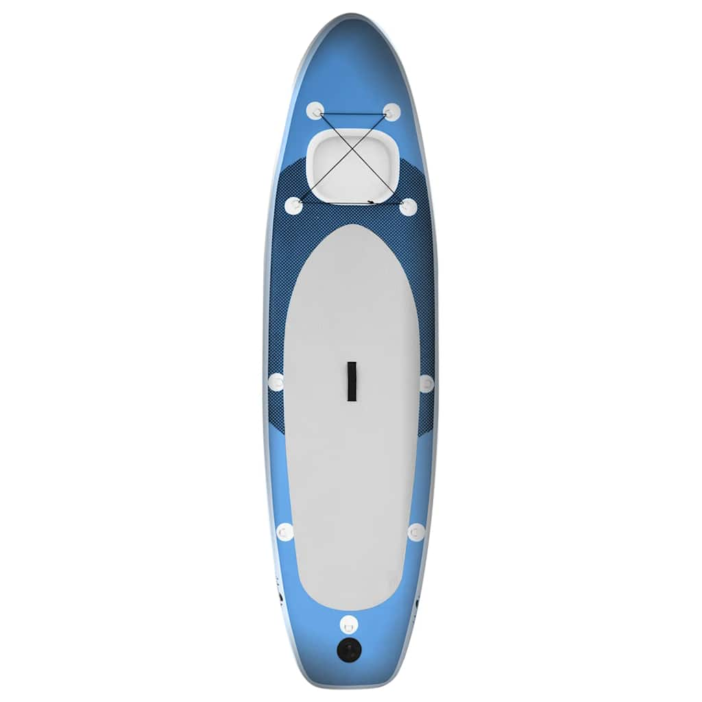 Sea blue inflatable SUP board set 300x76x10 cm