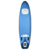 Sea blue inflatable SUP board set 300x76x10 cm