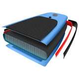 Sea blue inflatable SUP board set 300x76x10 cm