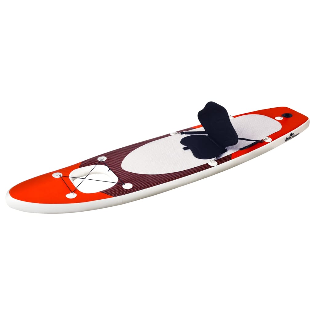 Inflatable SUP board set Red 300x76x10 cm