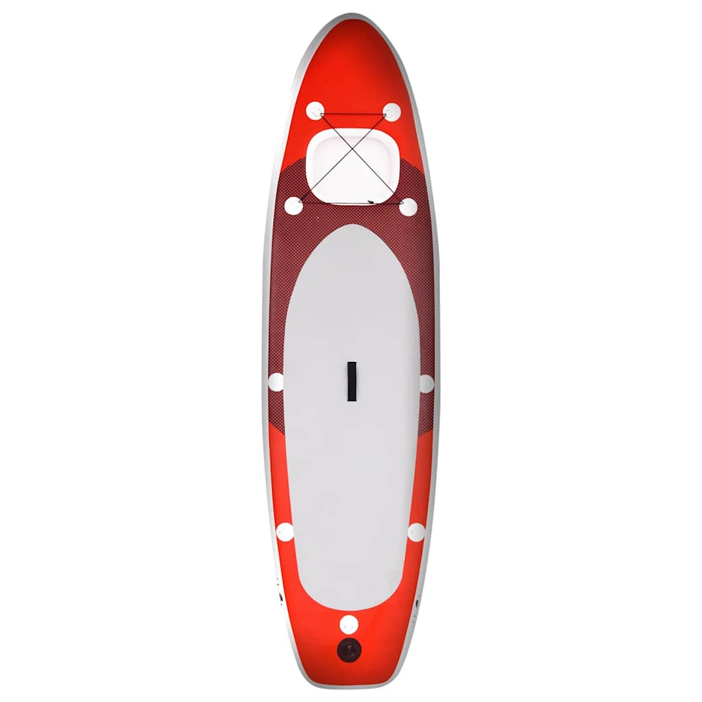 Inflatable SUP board set Red 300x76x10 cm