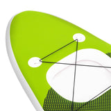 Green Inflatable SUP Board Set 300x76x10 cm